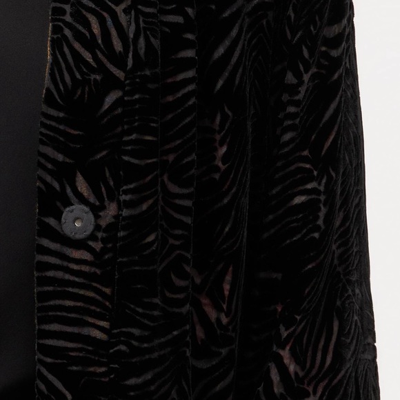 Johnny Was heavily embroidered reversible velvet MERHAWI KIMONO jacket NWT - Picture 10 of 14